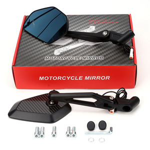 ระบบตรวจจับจุดบอดด้วยเรดาร์คลื่นมิลลิเมตร คาร์บอนไฟเบอร์แท้ M8/M10 กระจกมองหลังมอเตอร์ไซค์แบบดัดแปลงสำหรับรถทุกรุ่น - Product Image 3