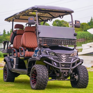Pin Lithium Ion Động Cơ Xoay Chiều 7.5KW Năng Lượng Mới 6 Chỗ 2023 Xe Golf Điện Nâng Lên 30 Dặm/Giờ - Product Image 4