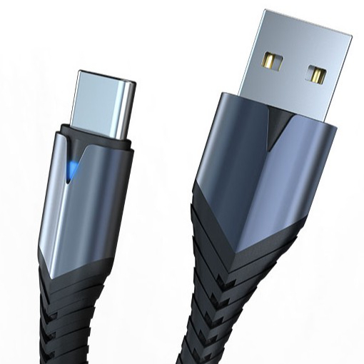 Популярные товары в 2021 году, кабель для быстрой зарядки мобильных телефонов типа c, светодиодные usb-кабели, usb-кабель для зарядки android