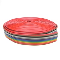 Benutzer definierte 1,27mm 2x6 Pin 26awg IDC Flach band kabel für Laptop-Tastatur