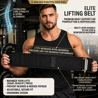 Ceinture de musculation respirante en microfibre de nylon, réglable avec boucle large, soutien professionnel pour entraînement croisé, hommes et femmes