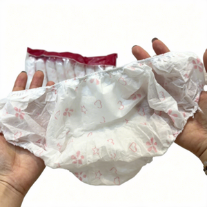 Ropa Interior Desechable Spunlace Personalizada al por Mayor para el Cuidado de Adultos, Transpirable de una Sola Capa, Hipoalergénica, Totalmente Natural - Product Image 1