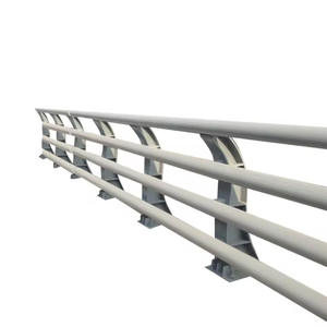 Pont anti-chute garde-corps en acier inoxydable pont d'autoroute barrière de sécurité routière pont barrière anti-collision panneau de clôture métallique - Product Image 5