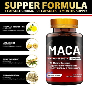 Shopify Kruiden Dropshipping Mannengezondheidssupplement <span class=keywords><strong>Tribulus</strong></span> <span class=keywords><strong>Terrestris</strong></span> Extract Capsules Energiebooster Maca Wortelpoeder Capsules - Product Image 4