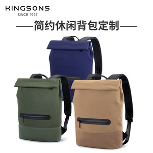 Kingsons Casual <b>Backpack</b> 15 Inches Water Resistant Computer Interlayer For Men <b>Student</b> <b>Backpack</b> - Product Image 5