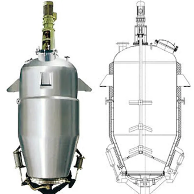 Equipo de máquina de extracción y concentración ultrasónica herbal 100L 200L 300L