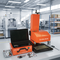 Máquina de Marcado CNC Neumática HG-Q1610 de Bajo Precio al por Mayor, Precisión de 0.01 mm, Compatible con Formatos de Archivo AI, PLT, DXF, DST