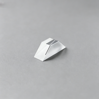 Prisme trapézoïdal HC-Optics pour instrument optique, expérience de physique, verre optique BK7 K9, prisme Dove en quartz avec revêtement antireflet