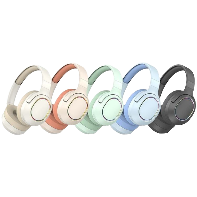 Wireless Bluetooth Headphones with TF Card and Mic Over-Ear Headset Long Battery Life Wireless Headphones Foldable