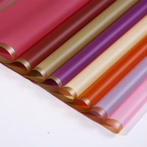 Buena Venta de papel de regalo para el Día de San Valentín 20 hojas/bolsa Jelly Film Bouquet Papel de embalaje Papel de regalo coreano - Product Image 5