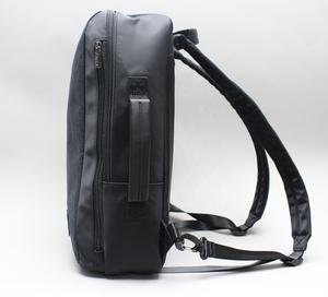 กระเป๋ามีซิปภายในใช้ได้ทั้งชายและหญิงกระเป๋าโพลีเอสเตอร์สีดำใช้งานแบบลำลองสายคล้องไหล่หลังน้ำหนักเบากระเป๋าเป้สะพายหลัง - Product Image 2