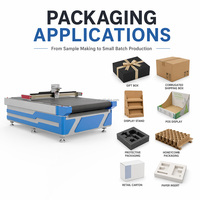Máquina de Corte CNC para Cartón Corrugado, Plotter Automático para Cajas de Cartón, Cortadora Digital de Cartón Plano con Rueda de Corte