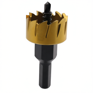 Lame de scie cloche Ttake Hss 38 mm, revêtement titane, pour perçage du métal et du bois - Product Image 2