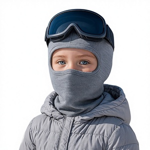 Warm Mask Full Face Cold-proof Motorcycle Riding Headgear Breathable 100% Cotton Unisex Children's Balaclava Hat - Product Image 3