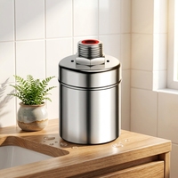 Vannes flottantes de contrôle de niveau d'eau fiables en acier inoxydable 304 avec port de 1/2 pouce pour réservoir d'eau