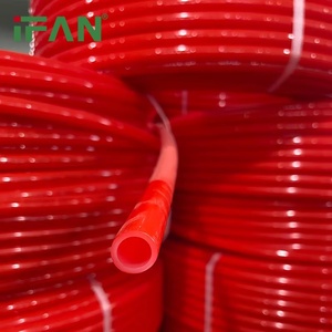 IFAN OEM Hochwertige Kunststoff Warm- und Kaltwasserrohre für Fußbodenheizung 16-32mm Sanitär Rote PEX-Wasserrohre - Product Image 1