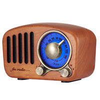 Mini caisson de basses sans fil créatif, carte radio portable pour l'extérieur, haut-parleur Bluetooth rétro
