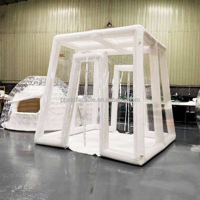 Outdoor High Quality Large Transparent Globe Modular Inflatable Bubble Camping Resort Luxury Dome Hotel Tent