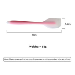 Todos los colores Utensilios de cocina de silicona resistentes al calor Espátula de mantequilla antiadherente para hornear y cocinar - Product Image 2