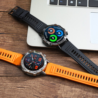 Jam Tangan Pintar Olahraga Luar Ruangan Pria dengan Layar Besar 1,39 inci, Baterai 400mAh, dan 1 Tali, untuk Android dan iOS