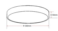 Plafonnier encastré Benory DC24V CCT 2000K-6000K, compatible KNX, Dali, Loxone, Casambi, dimmable PWM, D300MM, D400MM, 18W, 40W