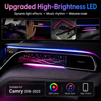 Kit de mise à niveau LED ambiant 64 couleurs Star Rainbow 12V 10W pour éclairage intérieur style Symphony 2018-2023