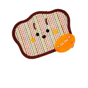 Éventail artisanal coloré en feuilles de palmier, portable, accessoire photo, pendentif décoratif, accessoire de mode estival - Product Image 5