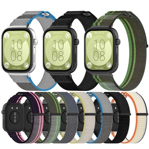 Reemplazo de Cierre adhesivo Alpine Loop correa de reloj para Huawei Watch Fit3 correa de reloj inteligente para Huawei Watch Fit3 pulsera tejida - Product Image 6