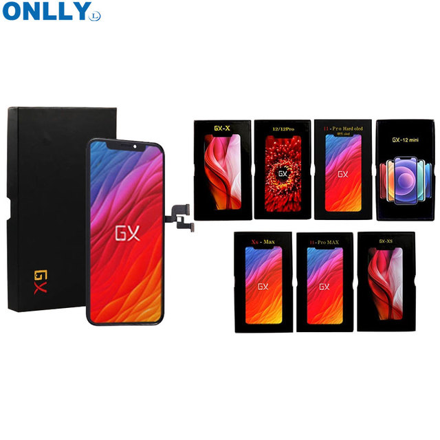 Soft OLED LCD Display for iPhone 16 15 14 Pro Max 13 12 11 X XS GX JK RJ DD YK Screen Replacement