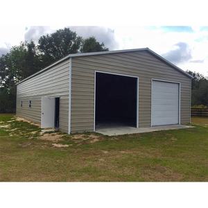 China Custom Prefab Stalen Structuur Auto Verpakking Garage Schuur Onderdak - Product Image 3