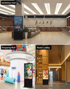 หน้าจอแสดงผลดิจิตอลแบบตั้งพื้น LED อัจฉริยะ ขนาด 45/55/65/80 นิ้ว สำหรับการแจ้งเตือนและโปรโมชั่นในพื้นที่สาธารณะหรือ<span class=keywords><strong>อาคาร</strong></span><span class=keywords><strong>พาณิชย์</strong></span> - Product Image 6