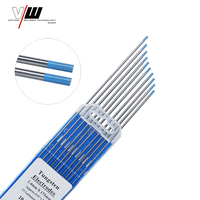 VECTOR Juego de 10 Electrodos de Tungsteno Azules de 1.6/2.4/3.2 mm, Agujas de Tungsteno para Soldadura por Arco de Argón, para Soldadura TIG
