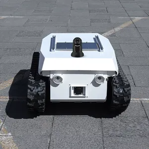 Grote Crawler Robotachtig Chassis Platform Met Camera Voor Outdoor Levering Robot Chassis