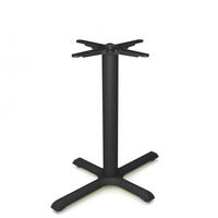 Croix rétro industriel café Commercial Table Base métal Table jambes fonte noir acier inoxydable Table jambes meubles jambe