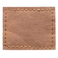 Écussons en cuir véritable personnalisés pour chapeaux, étiquettes vierges en cuir véritable pour jeans, badges en cuir véritable pour jeans