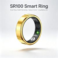 Bague Intelligente Personnalisée pour iOS/Android, Étanche, Suivi d'Activité Électronique, pour le Sport, le Sommeil et la Santé, Contrôle via Application
