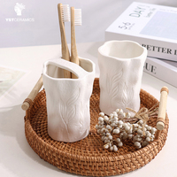 Ensemble d'accessoires de salle de bain en porcelaine moderne et écologique YST Ceramics Factory pour la maison et la cuisine