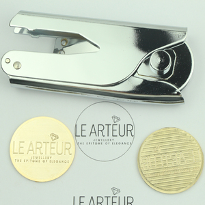 Poinçon à logo personnalisé, tampon de gaufrage sur mesure, sceau en acier inoxydable, pince à gaufrage portable pour bureau et <span class=keywords><strong>notaire</strong></span> - Product Image 5