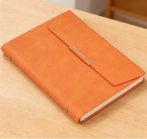 สมุดโน้ต A5 พร้อมปากกา ชุดของขวัญ ปกหนัง PU นิ่ม ปกแข็ง พิมพ์ลายตามสั่ง - Product Image 3
