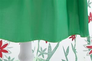 Fantaisie vert Halloween Costume robe de bal robe de soirée carnaval <span class=keywords><strong>reine</strong></span> <span class=keywords><strong>des</strong></span> neiges tenue princesse Elsa robe avec couronne - Product Image 4
