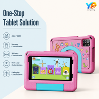 Nouvelle tablette éducative Android 15 Octa-core de 7 pouces pour enfants, Wi-Fi, 8 Go de mémoire, résolution 1024x600, protection antichute