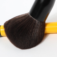 Juego de Brochas de Maquillaje Profesional de Cuatro Colores Opcionales, Portátil, con Logotipo Personalizado, de Alta Calidad, para Viajes, Marca Privada