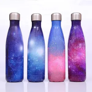 new item starry sky 17oz bottle Stainless Steel Water Bottle 500ml Double Walled Vacuum Insulated, Reusable