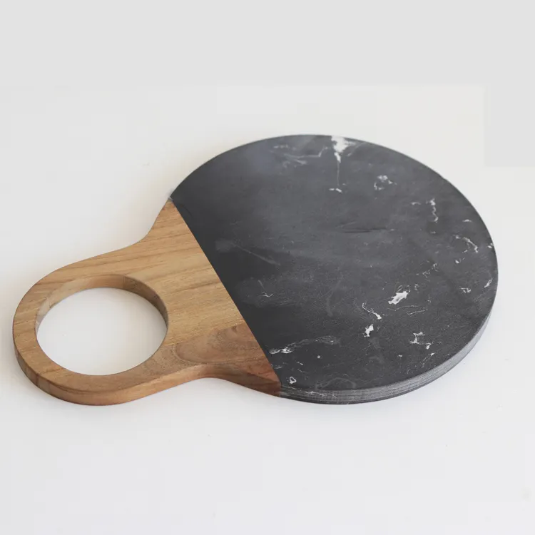 Most Popular OEM Marble Wood Cheese Board