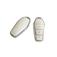 Étui de protection souple en TPU de qualité supérieure pour clé de voiture BYD Song Plus Qin DMI Han EV Yuan Pro Tang ATTO 3, avec porte-clés et accessoire de sac