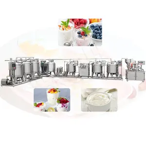 Máquina de fermentação de iogurte industrial para leite de soja em pequena escala, processo industrial MY