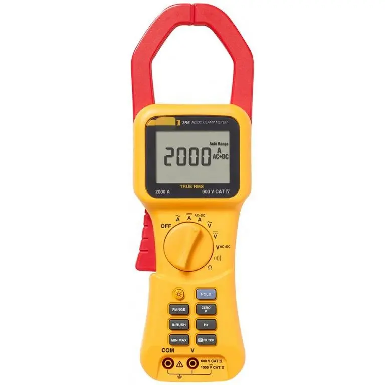 100 % neu original 355 echter RMS-Klemmzähler 2000 A Multimeter auf Lager