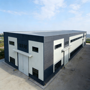 Magazzino Prefabbricato Multi-Span con Struttura in Acciaio Ignifuga e Anticorrosione, Centro Logistico dal Design Moderno e Resistente al Vento Forte <span class=keywords><strong>RT</strong></span> - Product Image 4