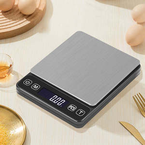 Acier inoxydable Ménage 500g/0.01g Mesure Numérique Électronique Cuisine Poids Balance Alimentaire Tabourets Ce Rohs - Product Image 2