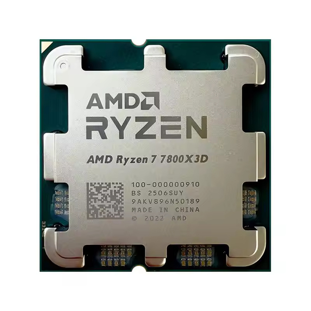 AMD Ryzen 7 7800X3D 8 Core 16 Thread 4.2GHz Base 5GHz Boost 5nm 3D V-Cache AM5 DDR5 New Tray Gaming CPU
